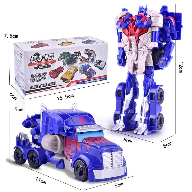 Đồ chơi lắp ghép robot biến hình Optimus Prime độc đáo