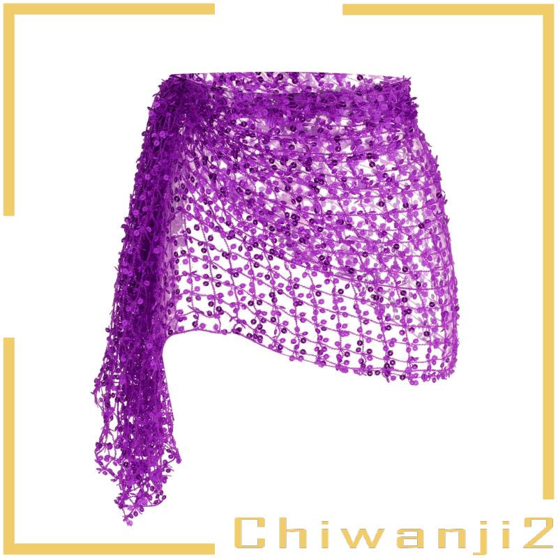 Chân Váy Múa Bụng Đính Kim Sa Lấp Lánh Kiểu Ấn Độ Dễ Thương Cho Bạn Gái