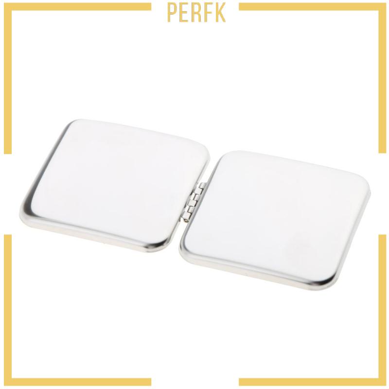 Gương Trang Điểm Phóng Đại 2 Mặt Bằng Thép Không Gỉ Nhỏ Gọn Toàn Diện 1