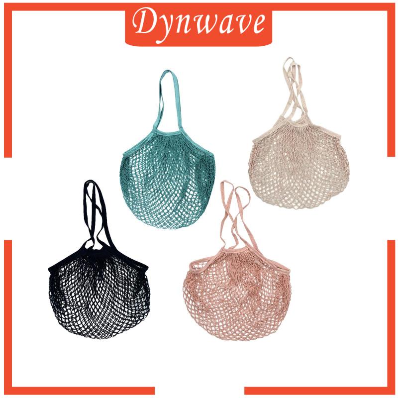 Set 4 Túi Lưới Mua Sắm Tái Sử Dụng Tiện Lợi