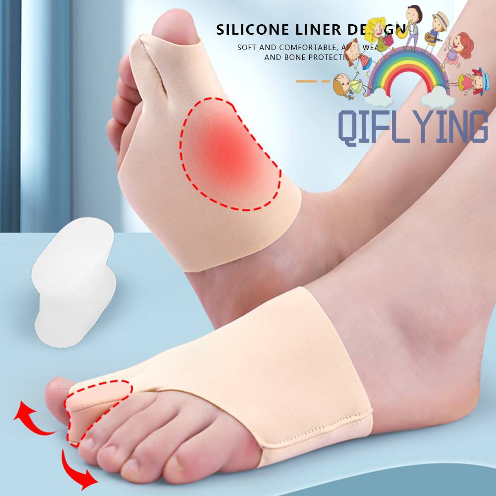 1 Cặp Đai Bảo Vệ Chỉnh Hình Ngón Chân Ngày Và Đêm
