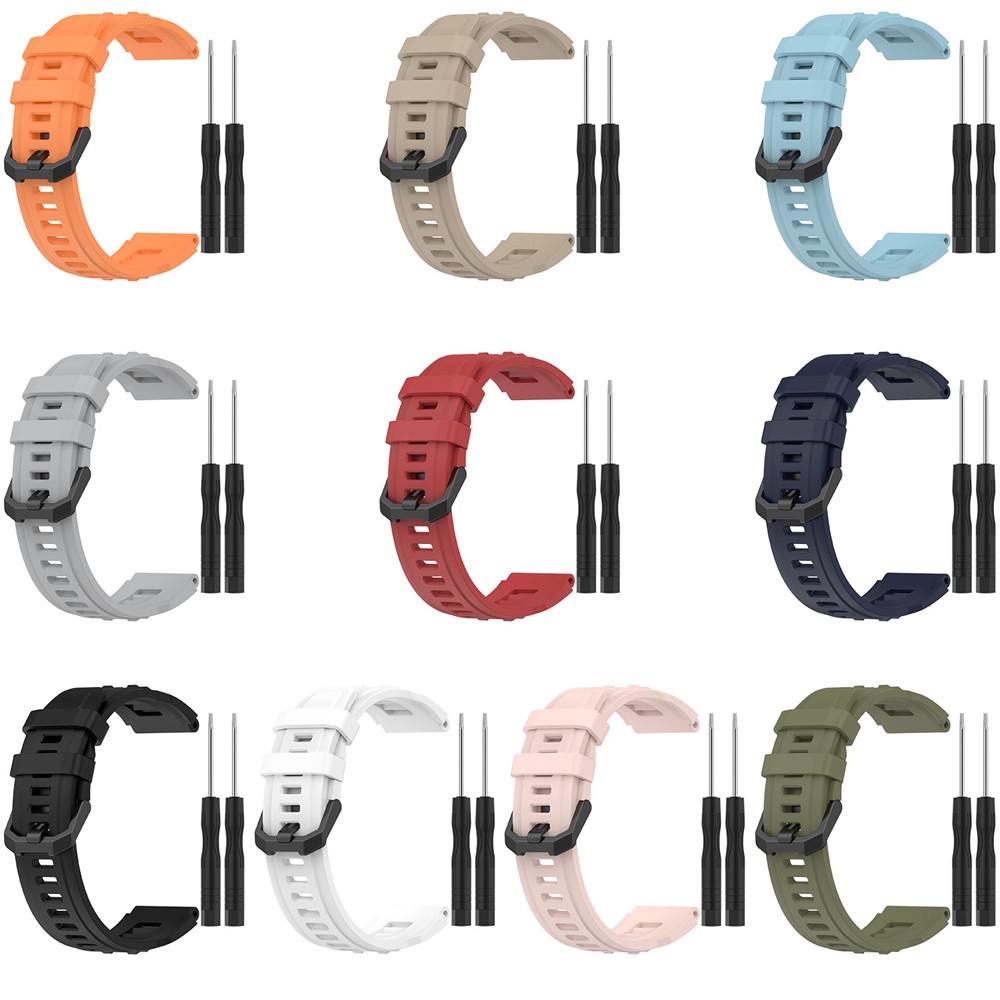 Dây Đeo Silicon Thay Thế Cho Đồng Hồ Thông Minh Xiaomi Huami Amazfit T-rex Ultra A2142 Correa