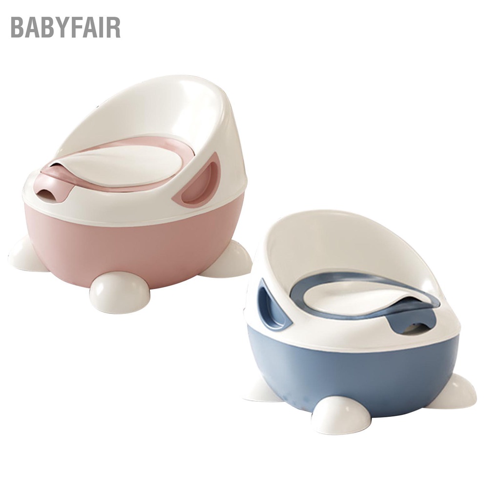 Babyfair Bồn cầu trẻ em Hình dạng dễ thương Các cạnh nhẵn Chống trơn trượt tập ngồi bô thoải mái cho mới biết đi