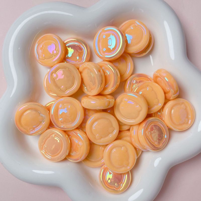 Set 10 Hạt Xỏ Lỗ Tròn 18mm Dùng Để Làm Đồ Trang Sức Thủ Công