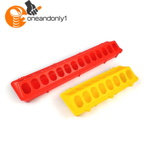 Hộp Đựng Thức Ăn Cho Chim 3 Lỗ Dạng Nhấn Tiện Dụng