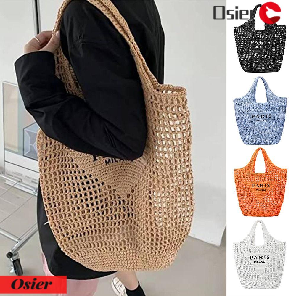 OSIER1 Túi Xách Đan Rơm Thời Trang Cho Nữ