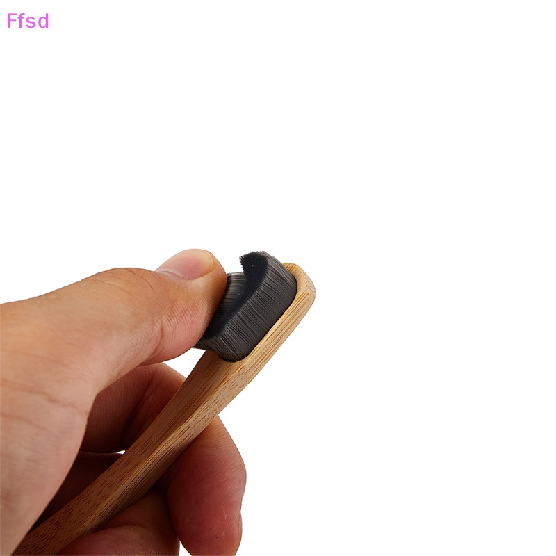 {Ffsd} Bàn Chải Than Tre Lông Mềm Dùng Một Lần Chăm Sóc Răng Miệng