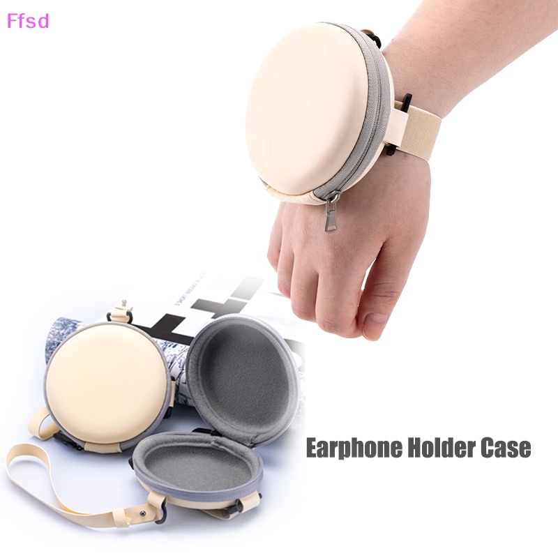 Hộp Cứng EVA Đựng Tai Nghe Cáp USB Đeo Cổ Tay Mang Đi Du Lịch Tiện Lợi