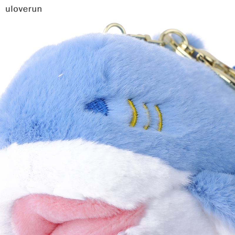 Móc Khóa Hình Cá Mập Nhồi Bông Đáng Yêu Dành Cho Bé