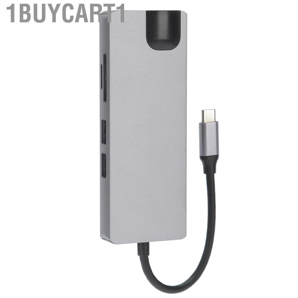 1buycart1 Type‑C Adapter Type-C Hub for Spreadsheet Data Making Presentations