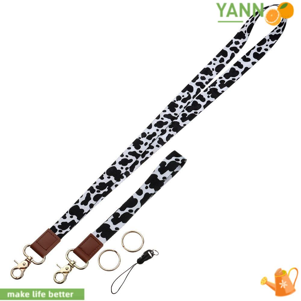 YANN1 Set 2 Dây Đeo Thẻ ID Có Thể Xoay Được