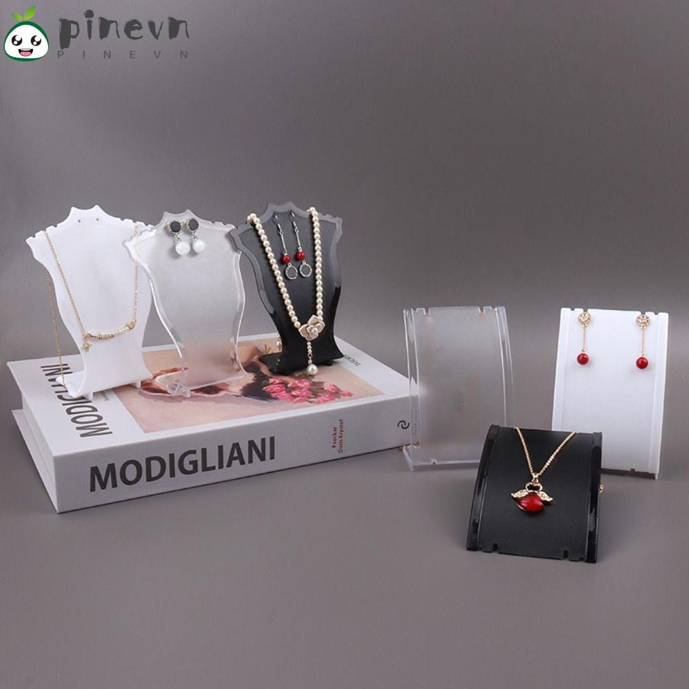 PINEVN Giá Đỡ Trưng Bày Trang Sức Mini Bằng Acrylic Sáng Tạo