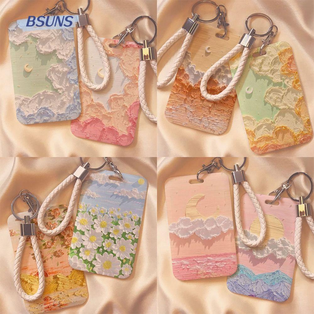 BSUNS Ví Nhựa Đựng Thẻ Tín Dụng / Danh Thiếp Dễ Thương Cho Nam Và Nữ