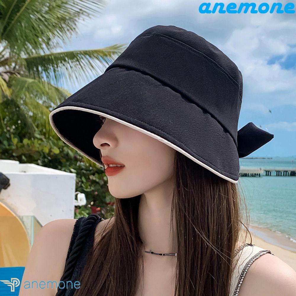 ANEMONE Nón Tai Bèo Chống Nắng / Tia UV Màu Sắc Ngọt Ngào Thời Trang Đi Biển Mùa Hè