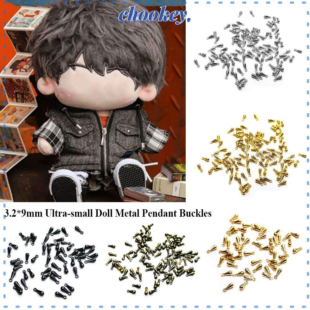 CHOOKEY Set 50 Mặt Dây Chuyền Mini Dễ Thương Dùng Làm Trang Phục Búp Bê