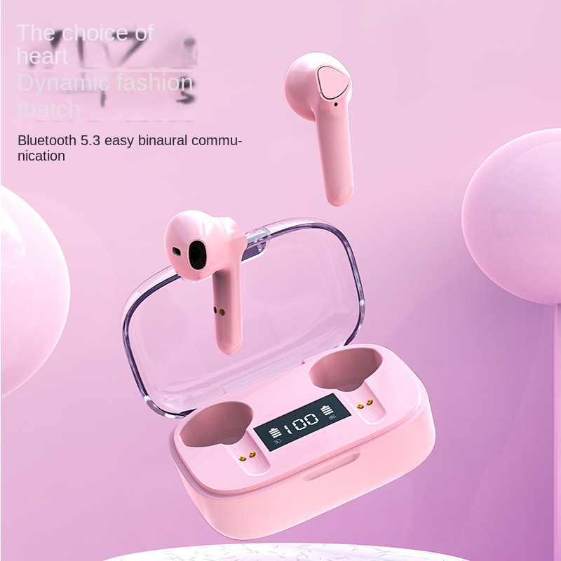 Tai nghe bluetooth BT15 V5.3  Không dây  Tai nghe trong tai