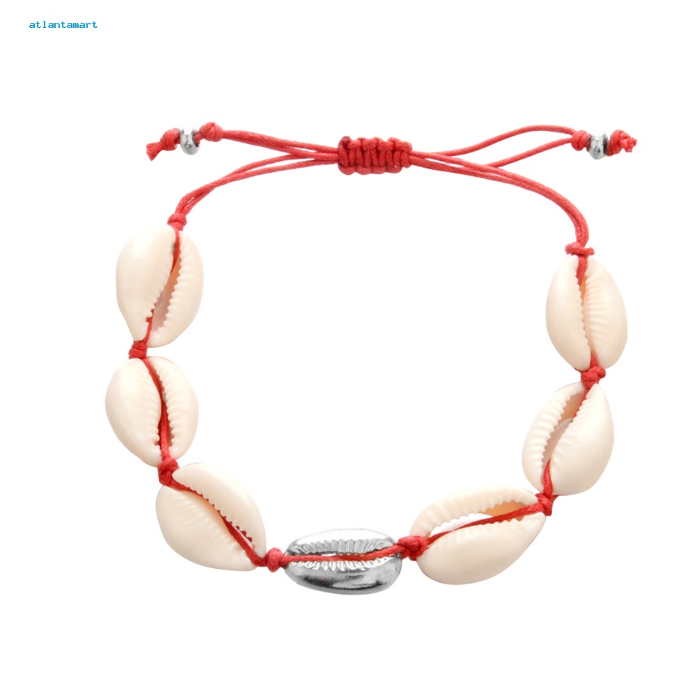 Túi Đựng Đồ Dùng Cao Cấp Tiện Dụng| Lắc Chân Dây Thừng Họa Tiết Vỏ Sò Thời Trang Cho Nữ