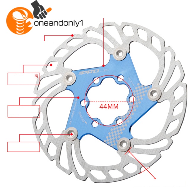 Đĩa Phanh Xe Đạp Leo Núi MTB 140 / 160 / 180 / 203mm