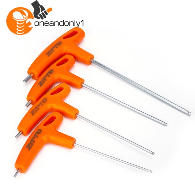 Cờ Lê Lục Giác Hình Chữ T 2.5mm-10mm Chuyên Dụng Sửa Chữa Xe Đạp Leo Núi