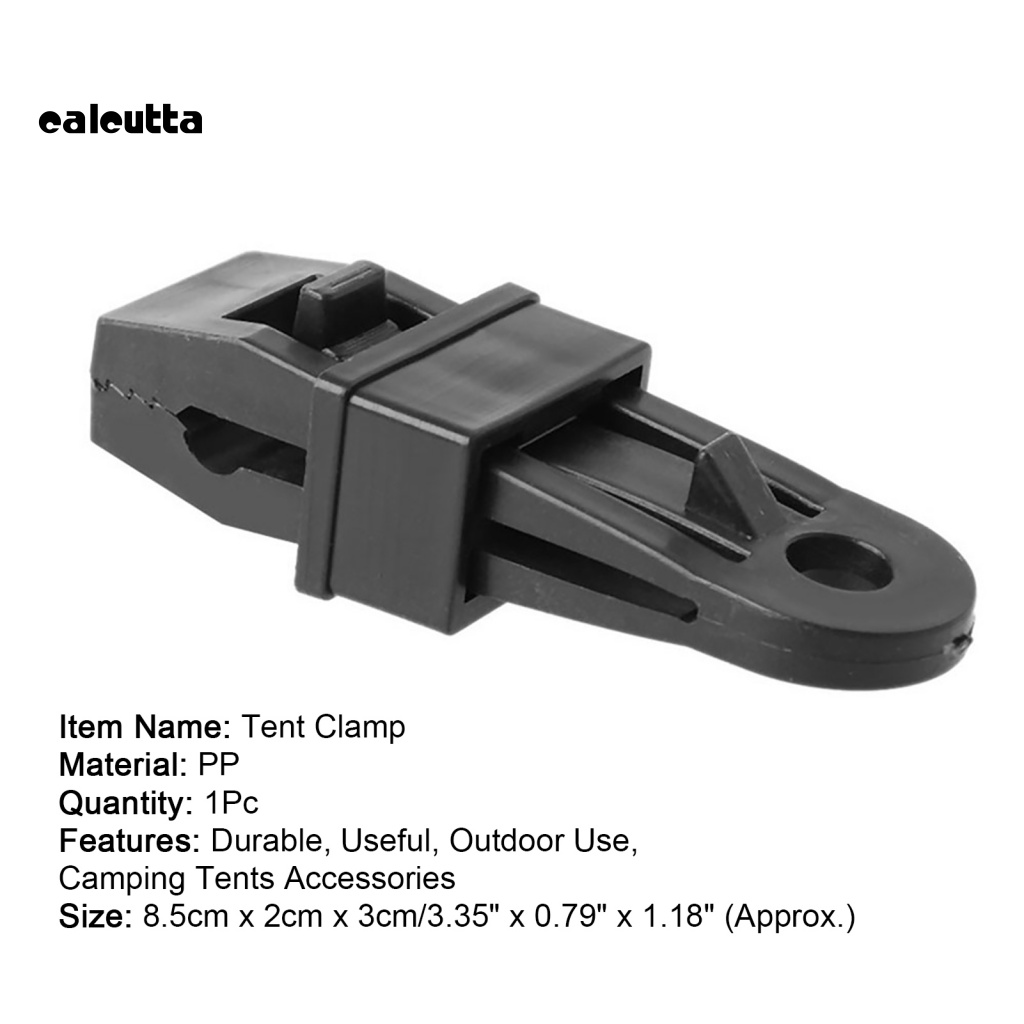 Kẹp Cố Định Lều Chống Gió Màu Sắc Trơn Bằng PP Tiện Dụng Mang Theo Cắm Trại