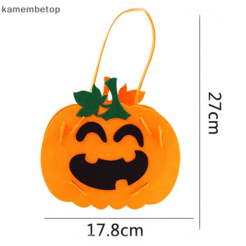 Beto Túi Tote Đựng Kẹo Làm Thủ Công Phong Cách Halloween Sáng Tạo diy Cho Bé