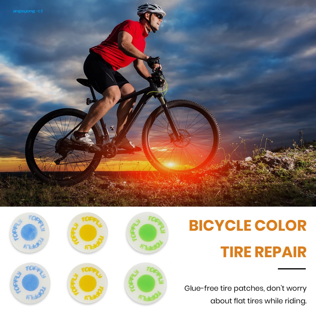 Bộ 6 Miếng Vá Lốp Xe Đạp Leo Núi Chống Rò Rỉ Lâu Trôi