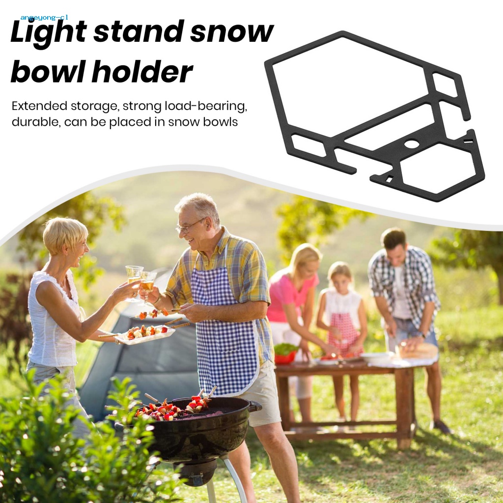 Giá Đỡ Bát Đĩa Bằng Thép Chịu Lực Cao Chống Rỉ Sét Dễ Lau Chùi Cho Cắm Trại