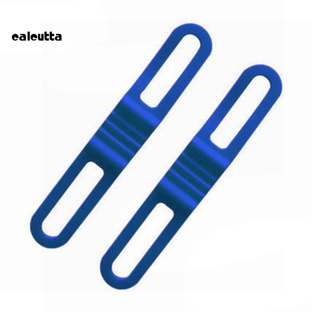 Bộ 2 Dây Silicone Giữ Đèn Pin Gắn Tay Lái Xe Đạp Chống Trượt Tiện Dụng