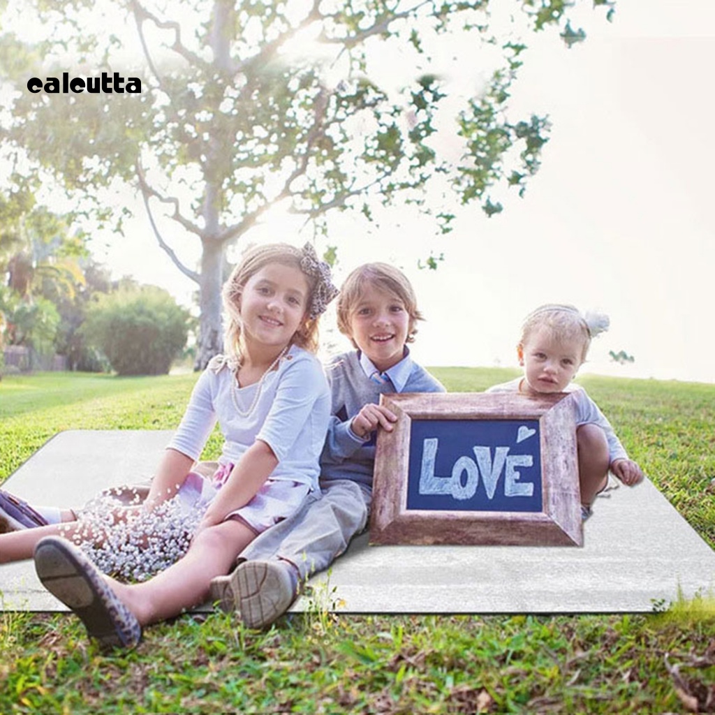 Thảm Nhôm Hai Mặt Cách Nhiệt Chống Thấm Nước Chống Bám Bẩn Tiện Dụng Mang Theo Du Lịch Dã Ngoại