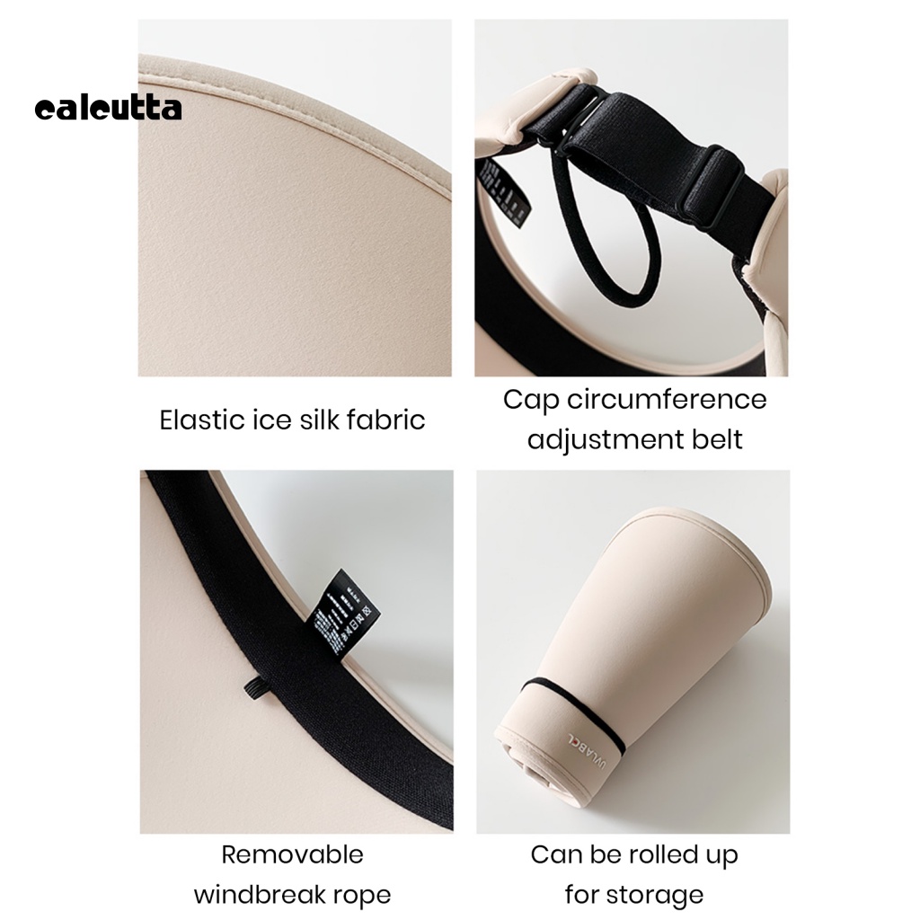 Mũ Chống Nắng Mùa Hè Vành Rộng Màu Trơn Siêu Nhẹ Chống Tia UV Cho Nữ