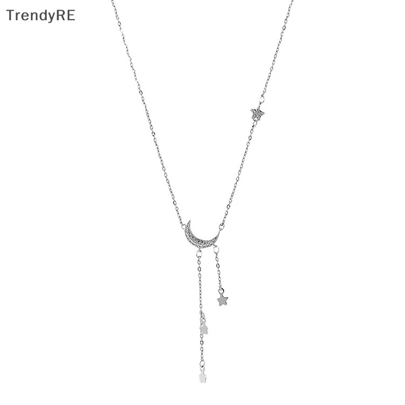 Vòng cổ Mặt Hình Ngôi Sao Và Mặt Trăng Thời Trang Mới Năm 2023 Dành Cho Nữ