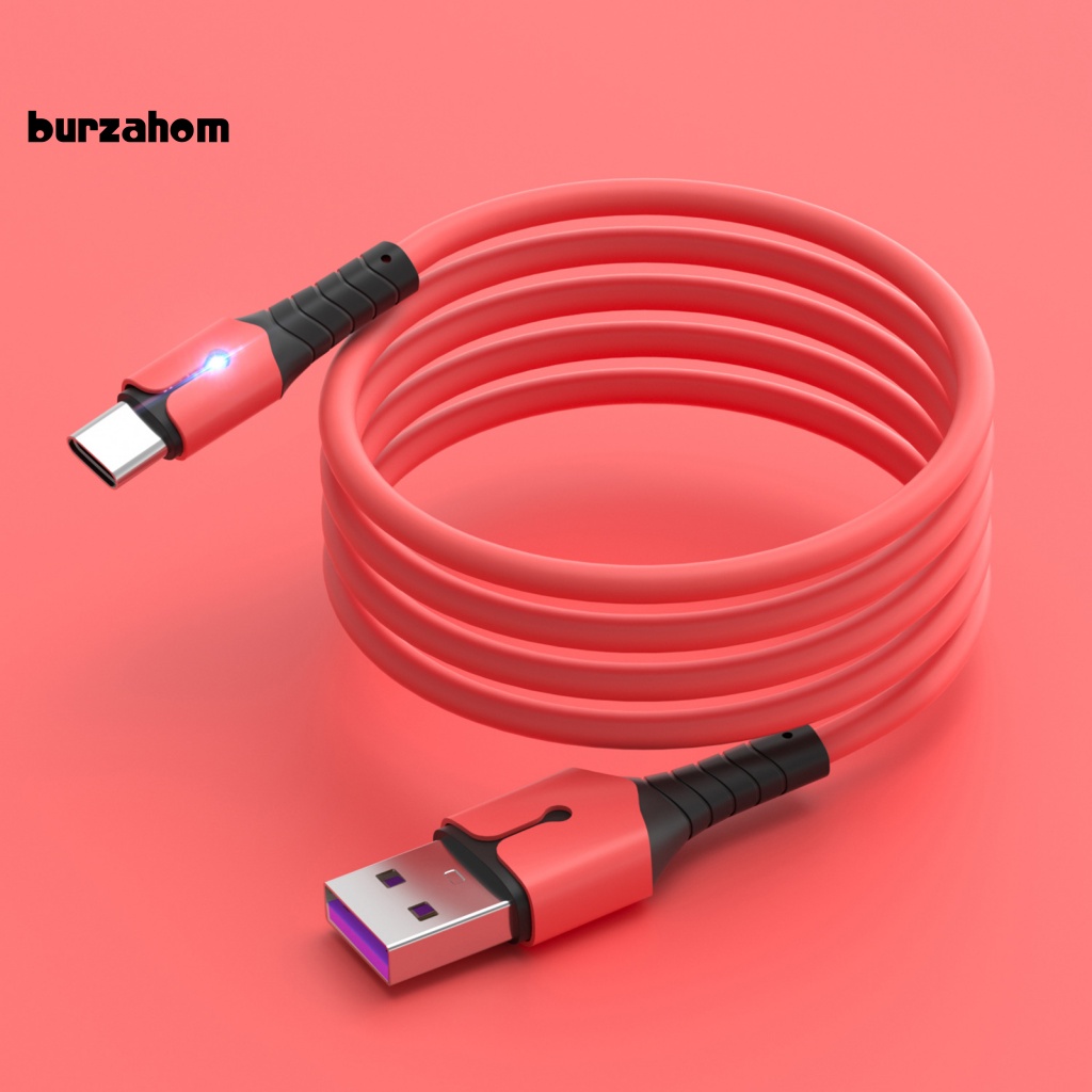 Dây Cáp Sạc Nhanh Loại C 5A Bằng Silicone TPE Dành Cho Điện Thoại Di Động