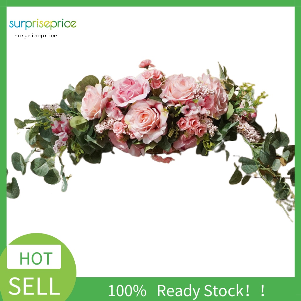 Vòng Hoa Nhân Tạo Treo Tường Trang Trí Nhà Cửa / Tiệc Cưới