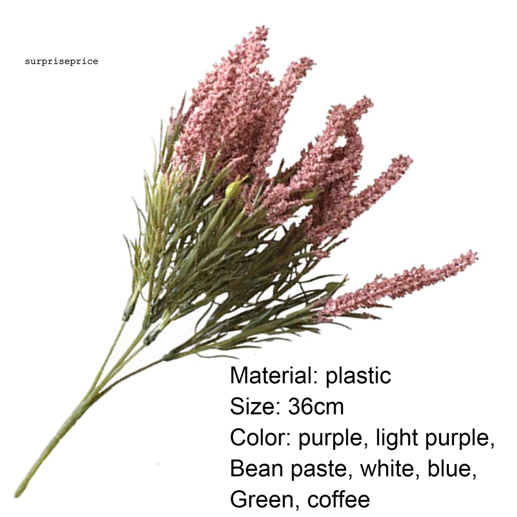 Cây Oải Hương Nhân Tạo Nhiều Màu Trang Trí Nội Thất DIY