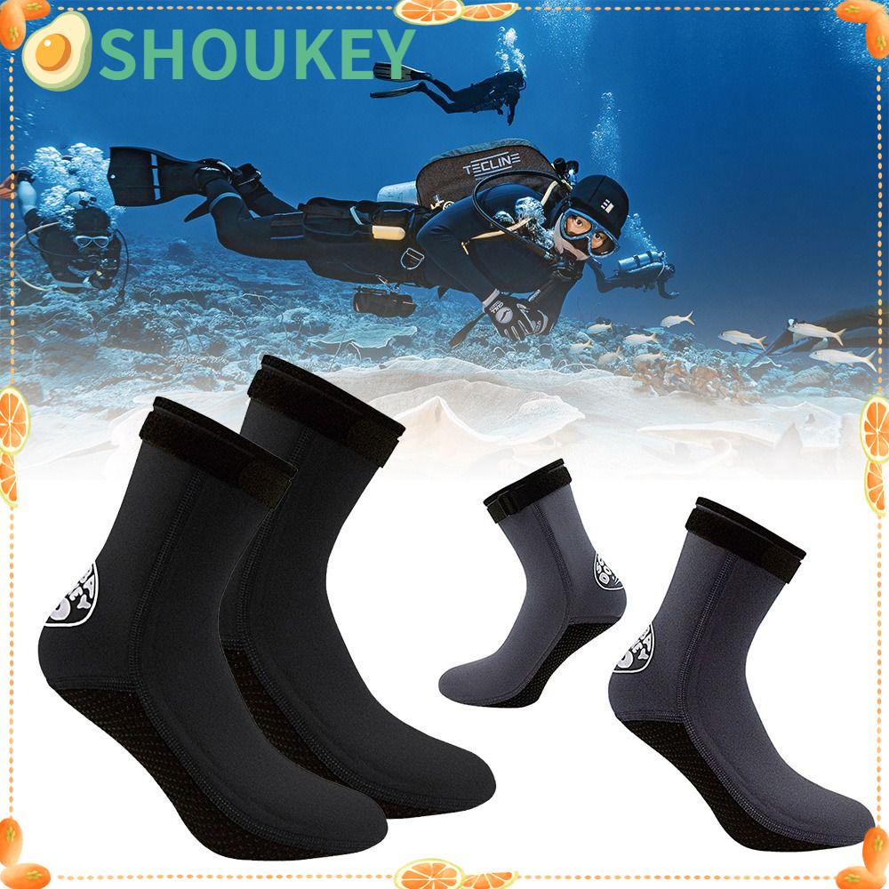 SHOUKEY Vớ Bơi Lặn Thể Thao Chống Trượt Bằng Cao Su Tổng Hợp