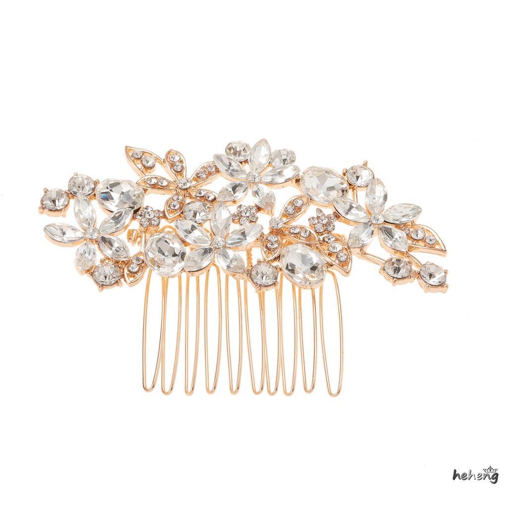 Lược Cài Tóc Đính Đá Trọng Lượng Nhẹ Dành Cho Nữ