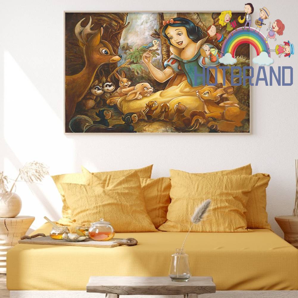 Toàn Bộ Bộ Tranh Thêu Chữ Thập 11CT Hình Bạch Tuyết