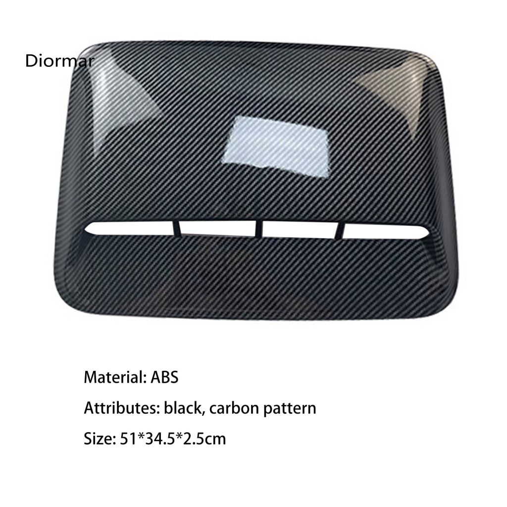 Miếng Dán Trang Trí Lỗ Thông Gió Xe Hơi Chống Trầy Xước Bằng ABS