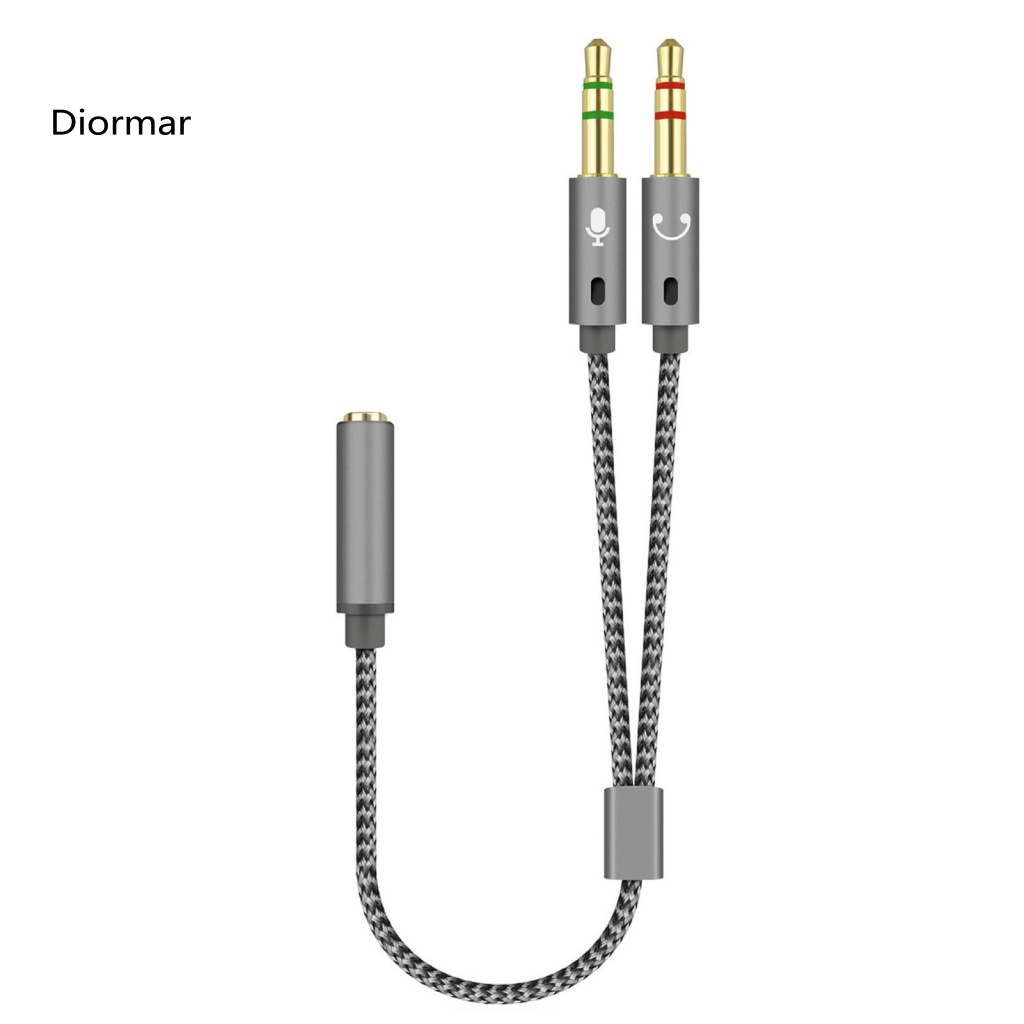 Dây Cáp Chia Âm Thanh 35mm Sang 35mm 2 Trong 1