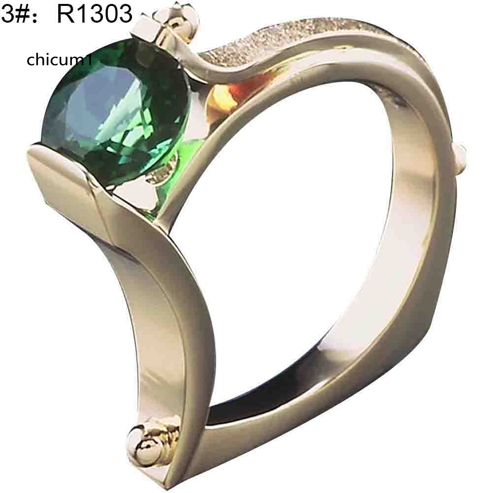 Nhẫn Đính Đá Zircon Thời Trang Cho Nữ