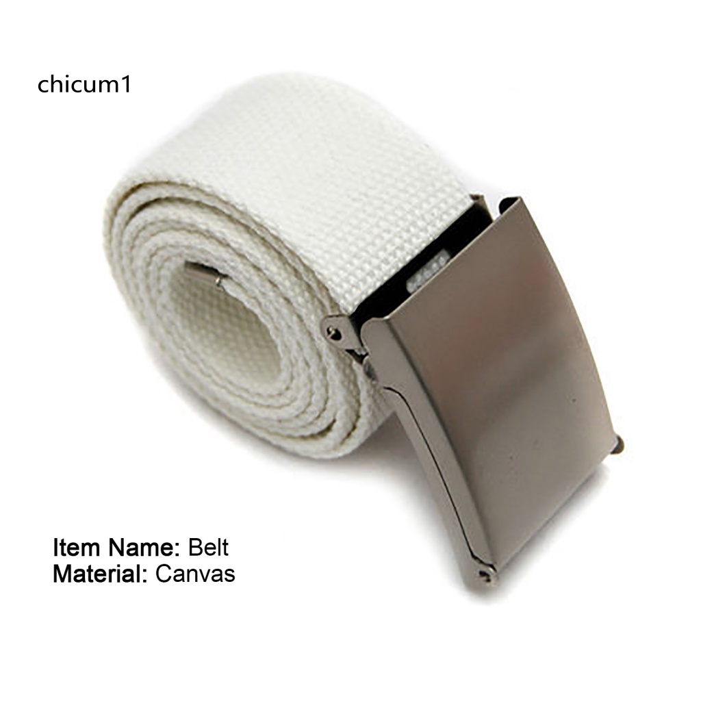 Dây Thắt Lưng Chất Liệu Canvas Cho Nam Nữ