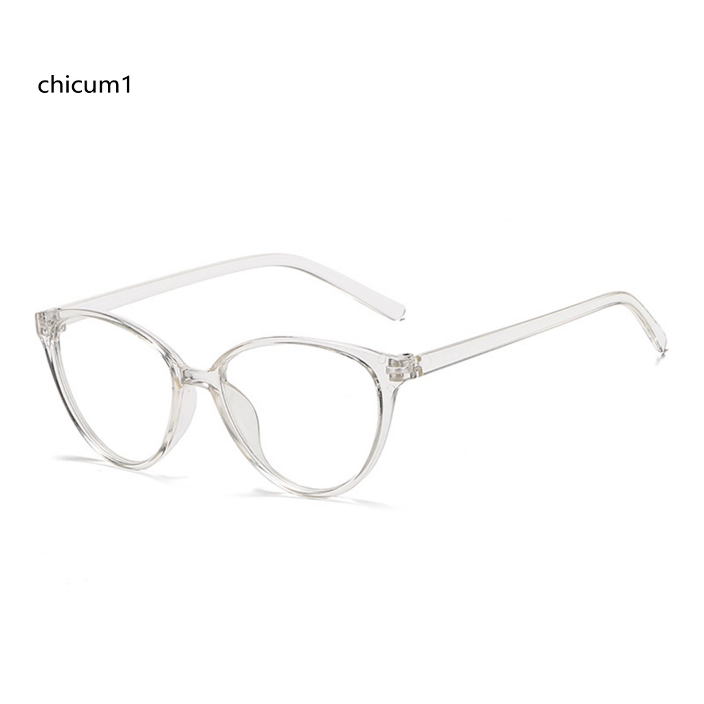 Kính Đọc Sách Gọng Tròn CC 0 Độ Chống Ánh Sáng Xanh Cho Học Sinh