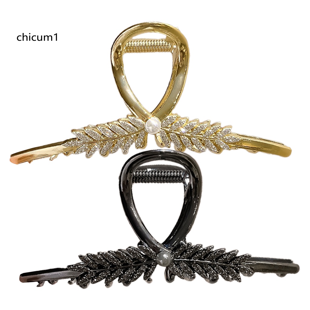 Kẹp Tóc Đính Đá Chống Trượt Sang Trọng Dành Cho Nữ