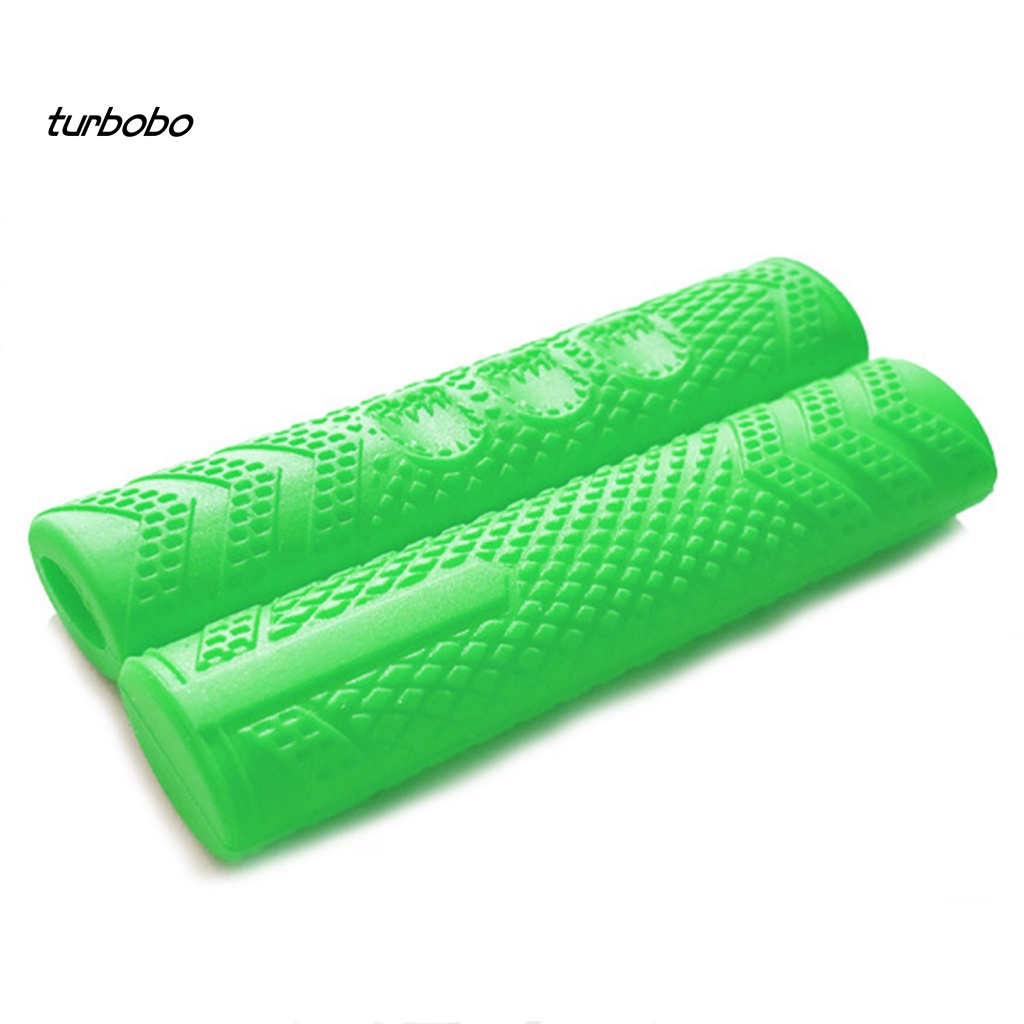 Set 2 Vỏ Bọc Bảo Vệ Tay Lái Xe Đạp Leo Núi Bằng Silicon Tiện Dụng