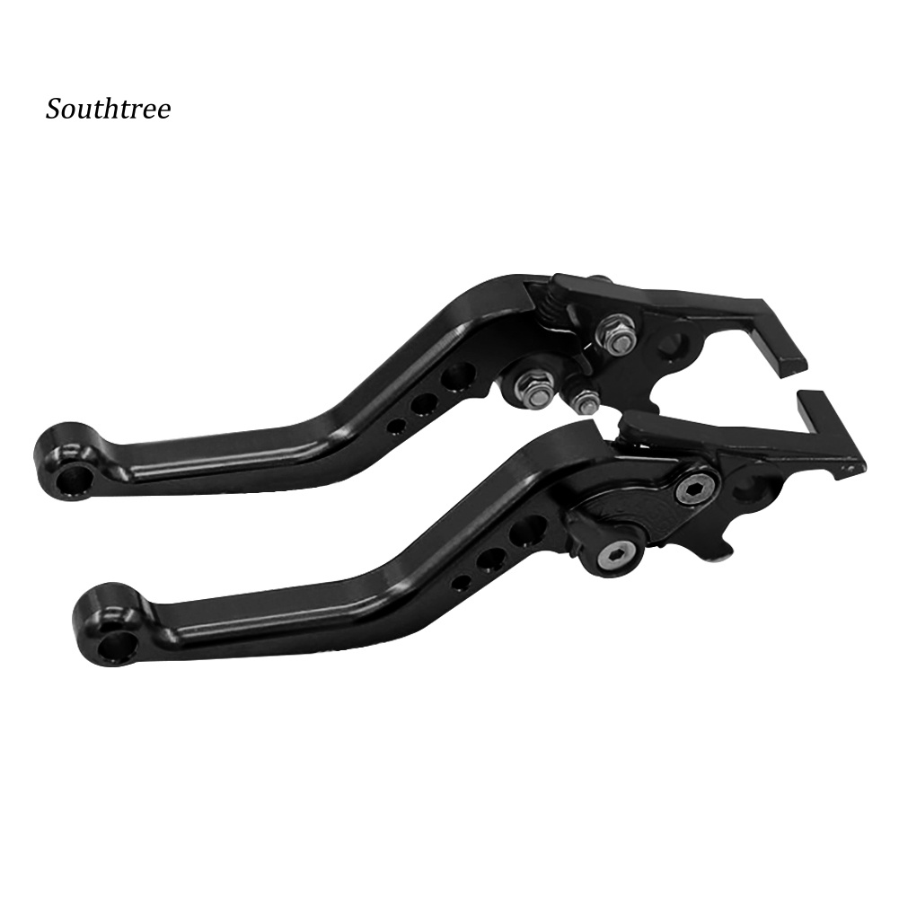 1 Cặp Tay Thắng CNC Bằng Kim Loại Có Thể Điều Chỉnh Cho Xe Máy