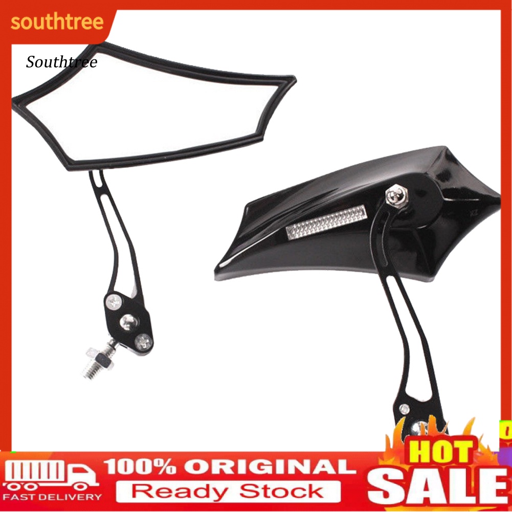 Set 2 Gương Chiếu Hậu Bằng Hợp Kim Nhôm Thông Dụng Cho Xe Máy