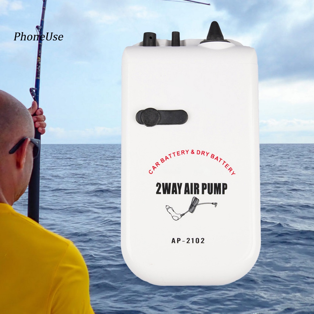 Máy Bơm Khí Oxy AP-2102 Tốc Độ Kép Di Động Cho Xe Hơi