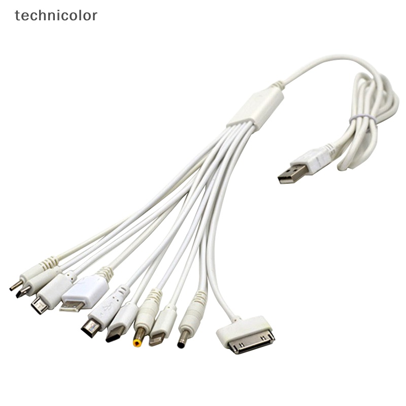 Cáp Sạc USB Đa Năng 10 Trong 1 Cho Điện Thoại Iphone 6 / 7
