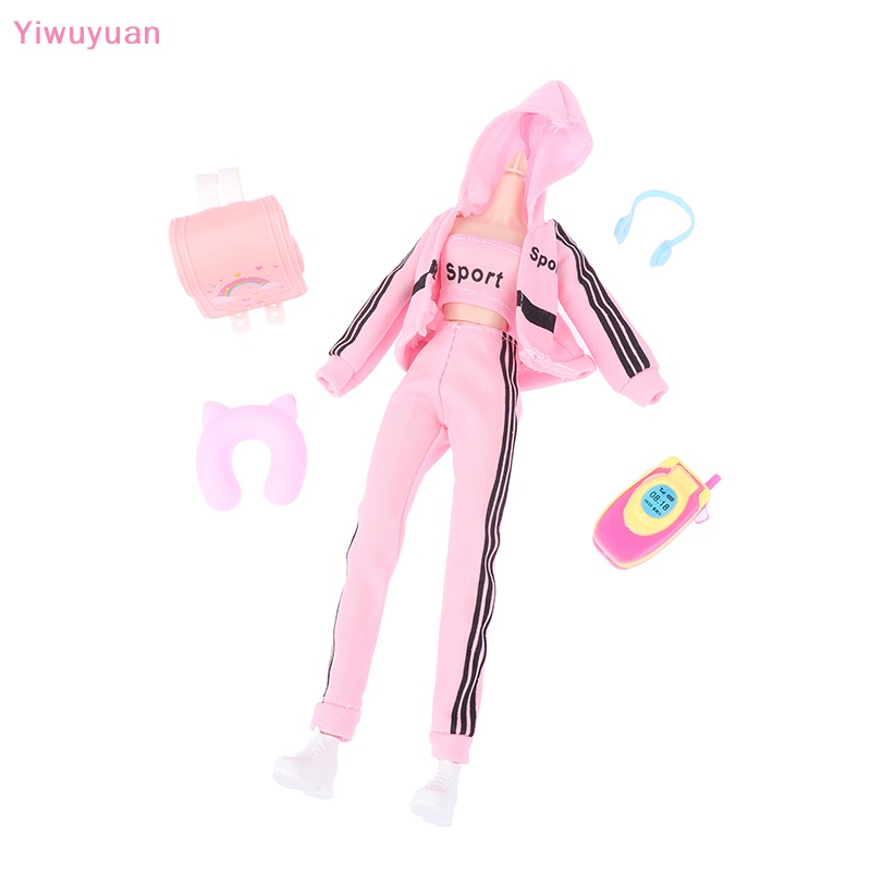 1 Bộ Quần Áo Thời Trang Cho Búp Bê Yiwuyuan Mới