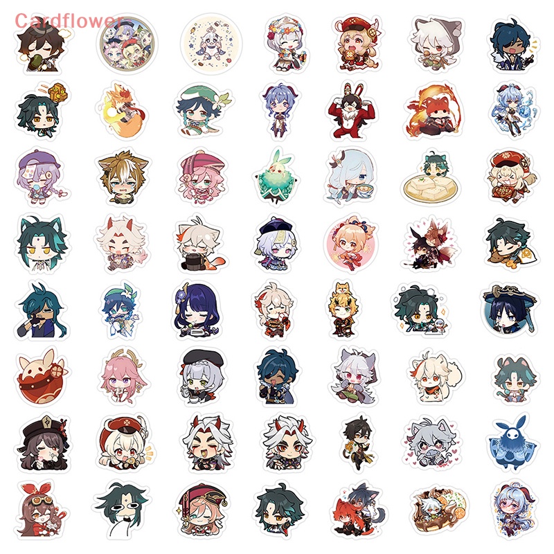 Bộ 60 Miếng Dán Trang Trí Tủ Lạnh Chống Thấm Nước Họa Tiết Hoạt Hình Graffiti Sáng Tạo Mới